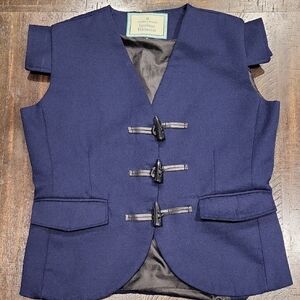 Authentic Scottish Jacobean Waistcoat Designed in Scotland 100% Wool Size S